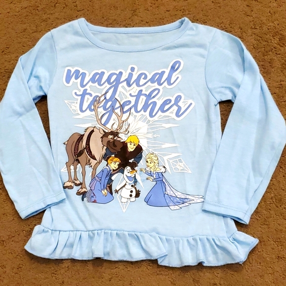 Toddler Girls Frozen "Magical Together" T-Shirt Size 2T NWT - Picture 1 of 1